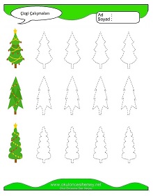 Çizgi Çalışma Sayfaları